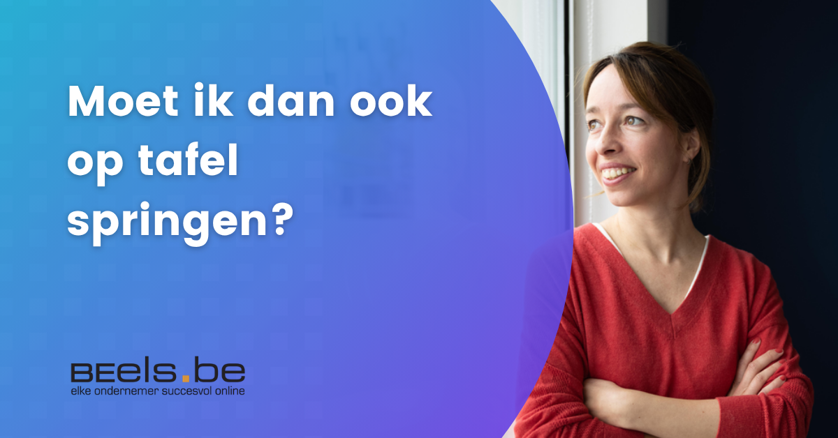 ondernemersvraag bij Beels.be over hoe gek je moet doen op social media