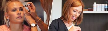 schoonheidsspecialiste Ilse uit Menen die een make-up aanbrengt en nagels doet
