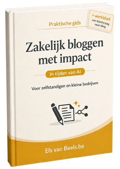 zakelijk bloggen met impact in tijden van AI